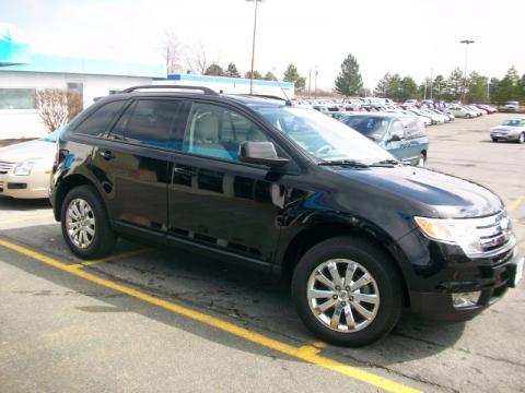 Black Ford Edge SEL.  Click to enlarge.