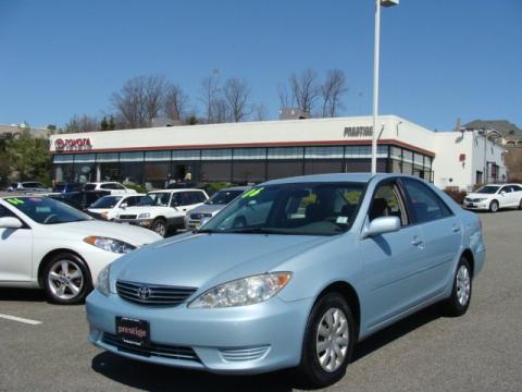 Sky Blue Pearl Toyota Camry LE.  Click to enlarge.