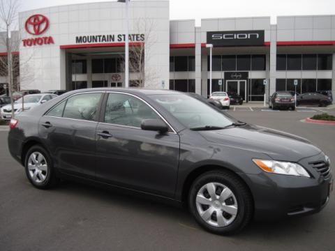 Magnetic Gray Metallic Toyota Camry LE.  Click to enlarge.