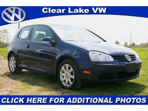 Shadow Blue Metallic Volkswagen Rabbit 2 Door.  Click to enlarge.