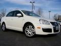 2007 Volkswagen Jetta Wolfsburg Edition Sedan Campanella White