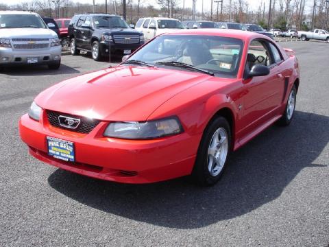 Torch Red 2003 Ford Mustang V6