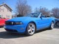 2010 Ford Mustang GT Premium Convertible Grabber Blue