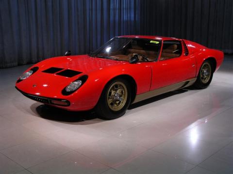 Andromeda Red Lamborghini Miura P400.  Click to enlarge.