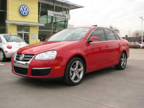 2008+vw+jetta+red