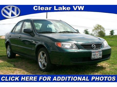 Emerald Mica Mazda Protege LX.  Click to enlarge.
