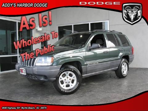 Shale Green Metallic Jeep Grand Cherokee Laredo.  Click to enlarge.