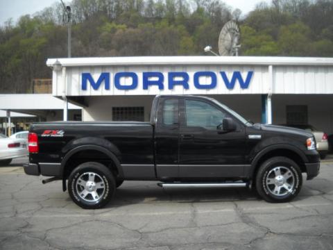 Black Ford F150 FX4 Regular Cab 4x4.  Click to enlarge.