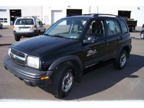 Black Chevrolet Tracker ZR2 4WD Hard Top.  Click to enlarge.