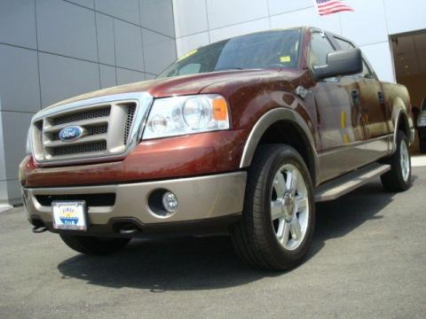 Dark Copper Metallic Ford F150 Lariat SuperCrew 4x4.  Click to enlarge.