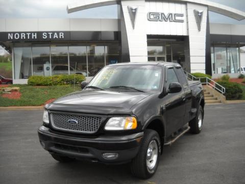 Black Ford F150 Sport Extended Cab 4x4.  Click to enlarge.