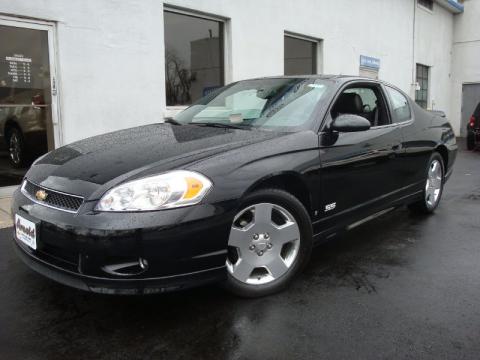 Black Chevrolet Monte Carlo SS.  Click to enlarge.