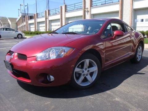 Ultra Red Pearl Mitsubishi Eclipse GT Coupe.  Click to enlarge.