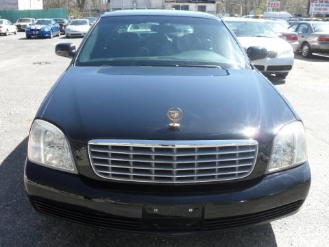 Sable Black Cadillac DeVille Sedan.  Click to enlarge.