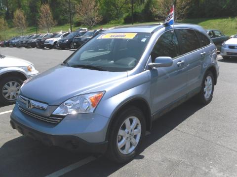 Glacier Blue Metallic Honda CR-V EX-L 4WD.  Click to enlarge.