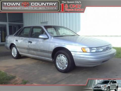 Silver Metallic Ford Taurus GL Sedan.  Click to enlarge.
