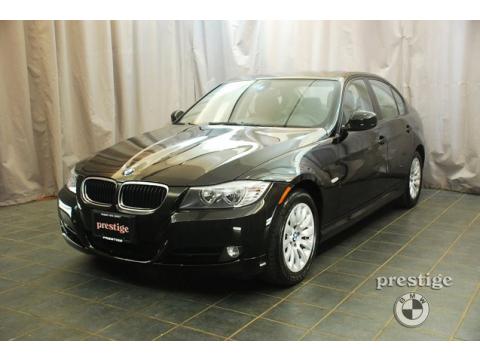 Jet Black BMW 3 Series 328i Sedan.  Click to enlarge.
