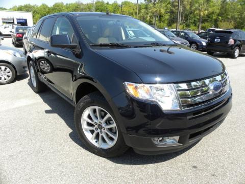Dark Ink Blue Metallic Ford Edge SEL.  Click to enlarge.