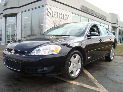 Black Chevrolet Impala SS.  Click to enlarge.