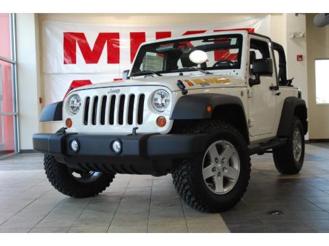 Stone White Jeep Wrangler Sport Islander Edition 4x4.  Click to enlarge.