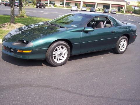 Polo Green Metallic Chevrolet Camaro Coupe.  Click to enlarge.