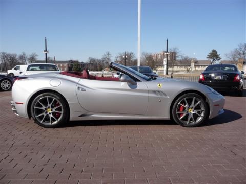 Silver Ferrari California .  Click to enlarge.