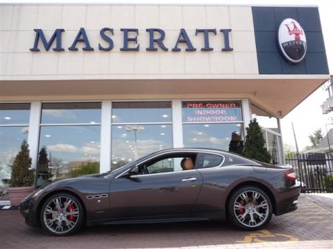 Grigio Granito (Dark Grey) Maserati GranTurismo S.  Click to enlarge.