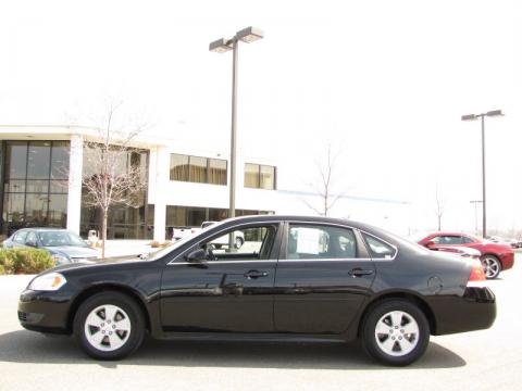 Black Chevrolet Impala LT.  Click to enlarge.