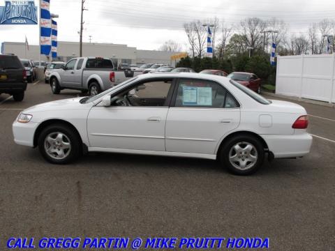 Taffeta White Honda Accord EX V6 Sedan. Click to enlarge. Taffeta White Honda Accord EX V6 Sedan. Click to enlarge.