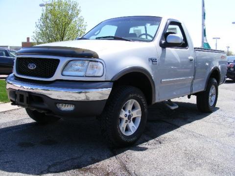 Silver Metallic Ford F150 FX4 Regular Cab 4x4.  Click to enlarge.