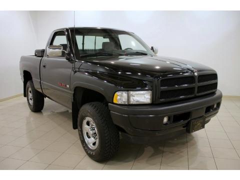 Black Dodge Ram 1500 Sport Regular Cab 4x4.  Click to enlarge.