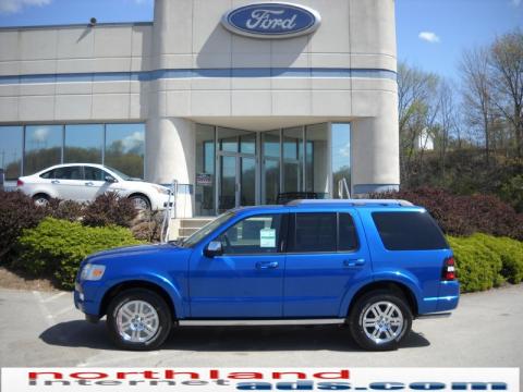 Blue Flame Metallic Ford Explorer Limited 4x4.  Click to enlarge.