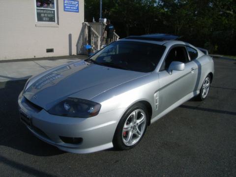 Sterling Silver Metallic Hyundai Tiburon SE.  Click to enlarge.