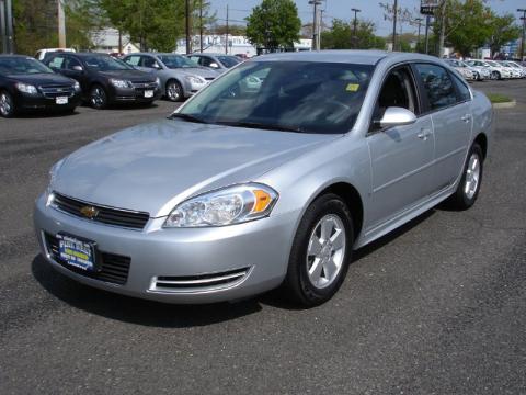 Silver Ice Metallic Chevrolet Impala LT.  Click to enlarge.