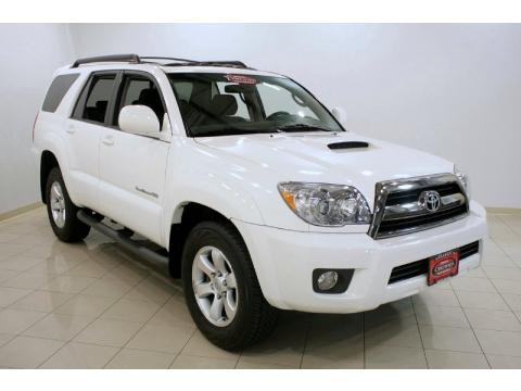 Natural White Toyota 4Runner Sport Edition 4x4.  Click to enlarge.