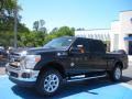 2011 Ford F250 Super Duty Lariat Crew Cab 4x4 Tuxedo Black Metallic