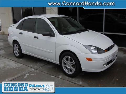 Cloud 9 White Ford Focus ZTS Sedan.  Click to enlarge.