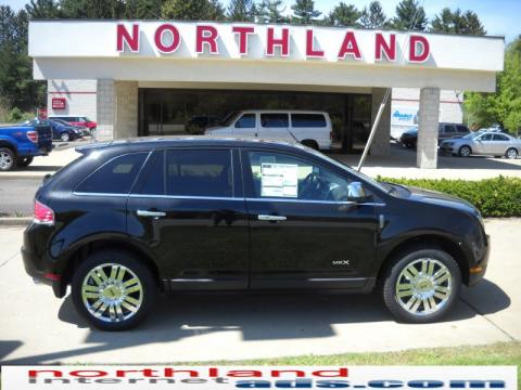 Tuxedo Black Metallic Lincoln MKX AWD.  Click to enlarge.