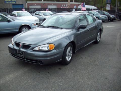 Graystone Metallic Pontiac Grand Am SE Sedan.  Click to enlarge.