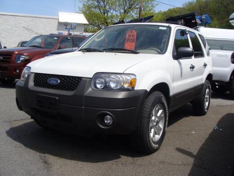 Oxford White Ford Escape XLT V6 4WD.  Click to enlarge.