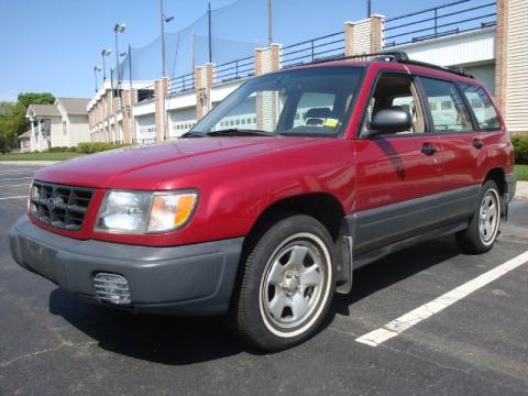 Canyon Red Pearl Subaru Forester L.  Click to enlarge.