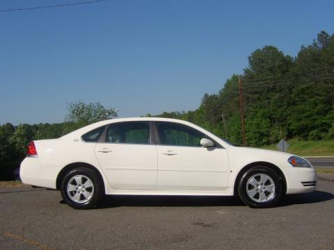 White Chevrolet Impala LT.  Click to enlarge.