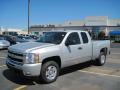 2010 Chevrolet Silverado 1500 LT Extended Cab Sheer Silver Metallic