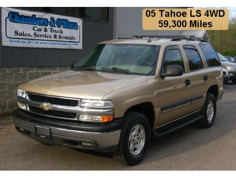 Sandstone Metallic Chevrolet Tahoe LS 4x4.  Click to enlarge.