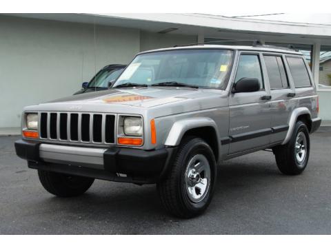 Silverstone Metallic Jeep Cherokee Sport 4x4. Click to enlarge. Silverstone Metallic Jeep Cherokee Sport 4x4. Click to enlarge.