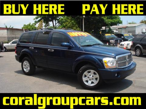 Atlantic Blue Pearl Dodge Durango SLT 4x4.  Click to enlarge.