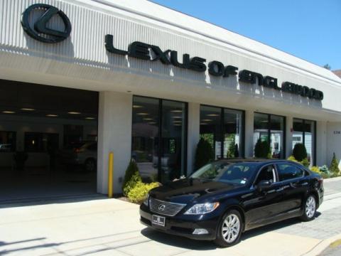 Obsidian Black Lexus LS 460 L.  Click to enlarge.