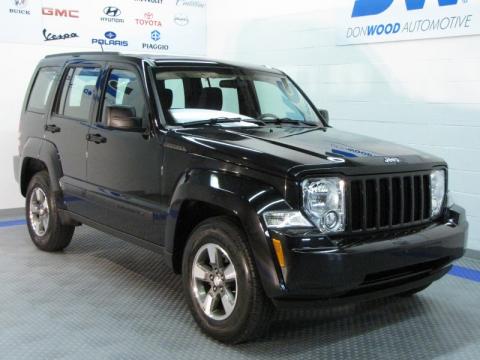 Brilliant Black Crystal Pearl Jeep Liberty Sport.  Click to enlarge.