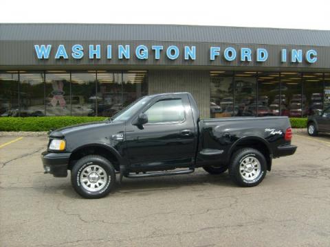 Black Ford F150 Sport Regular Cab 4x4.  Click to enlarge.