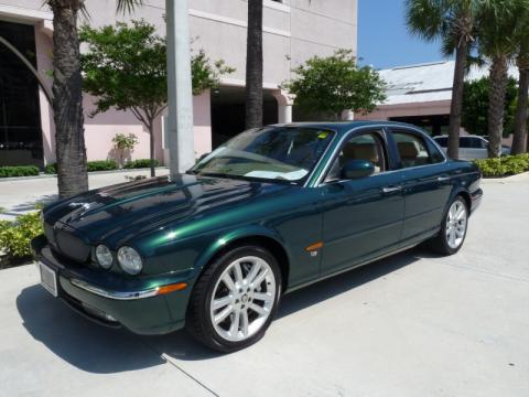 Jaguar Racing Green Metallic Jaguar XJ XJR.  Click to enlarge.